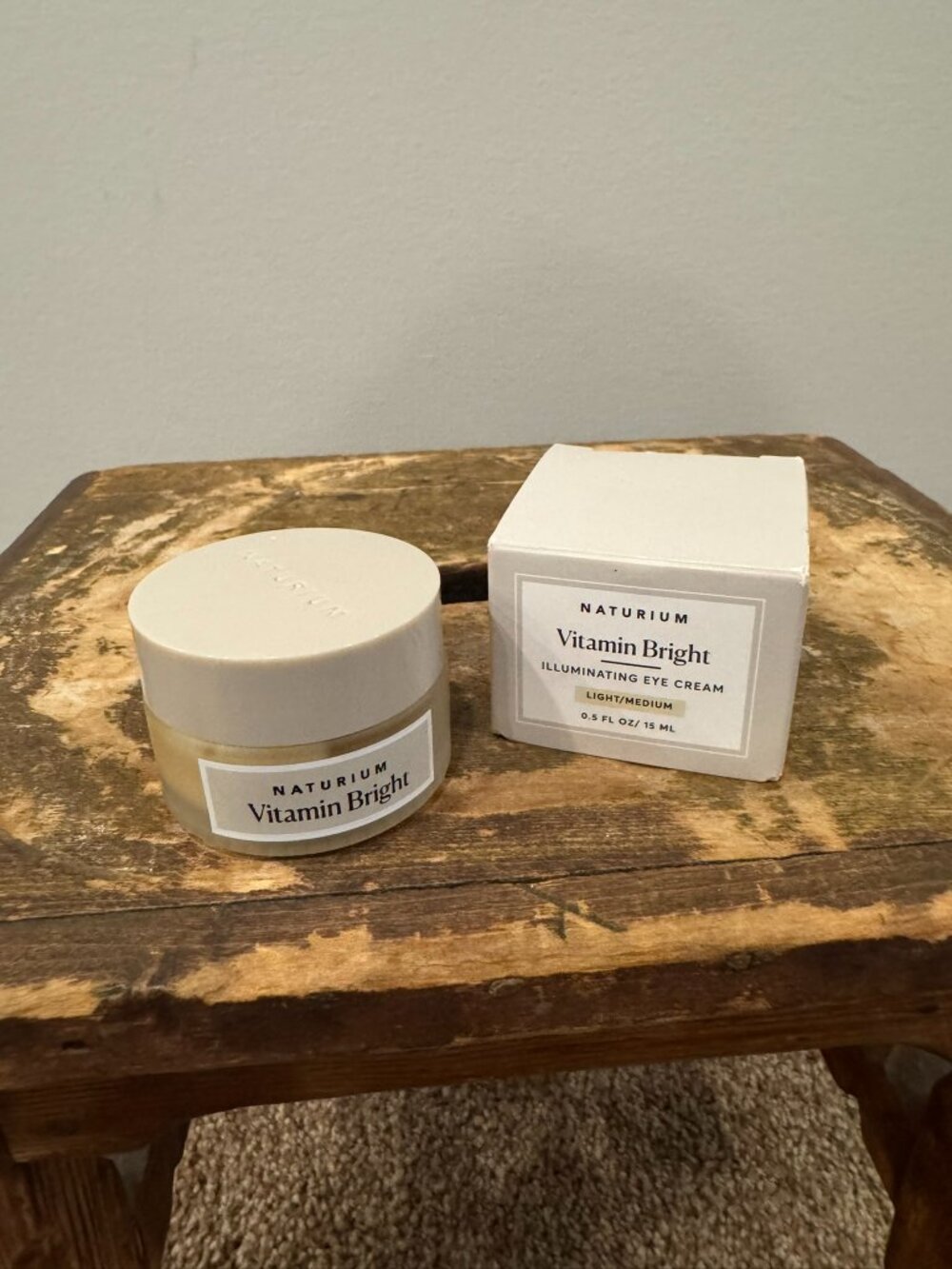 Naturium Vitamin Bright Illuminating Eye Cream NIB